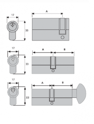 Front Cylinder Measurement Diagram