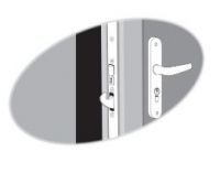 Lever door handle image
