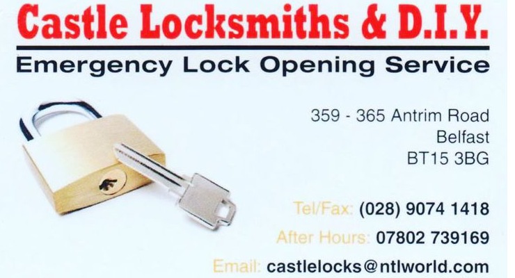 Castle Locksmiths & DIY