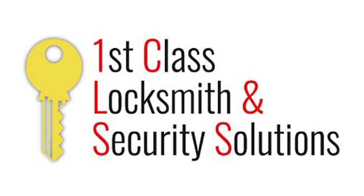 1st Class Locksmith & Security Solutions Logo