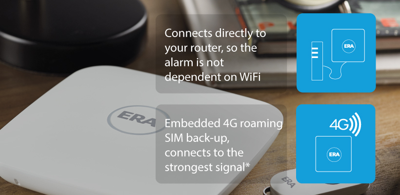 ERA Protect Connects to your wifi